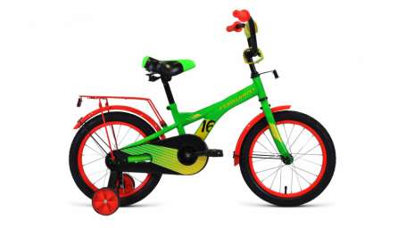 Детский велосипед FORWARD Crocky 16 зеленый/оранжевый (2020)