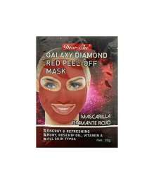 Маска-пилинг для лица Dear She Galaxy Diamond Red Peel-Off Mask 10 шт