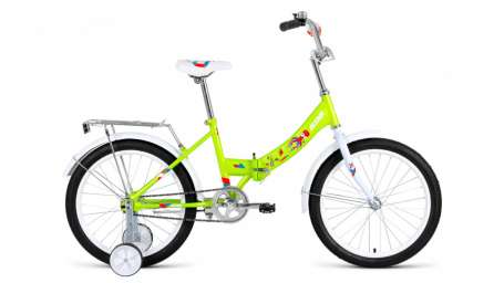 Детский велосипед ALTAIR KIDS 20 compact зеленый 13” рама
