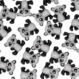 Шармик для слайма Панда сидящая, 2,7х2,6 см