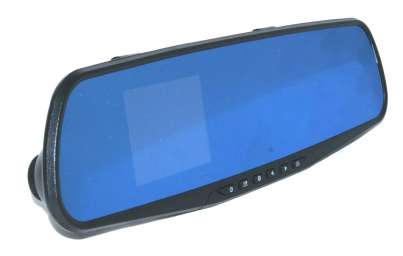 Автомобильный видеорегистратор зеркало Mega L6000 (черный)
