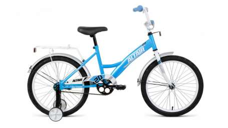 Детский велосипед ALTAIR KIDS 20 бирюзовый/белый 13” рама