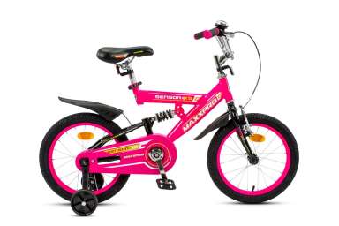 Горный детский велосипед (духподвес) MaxxPro
- Sensor XS 16 (2018) Цвет: Розовый / Белый (X1610-2)