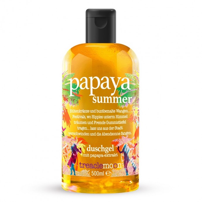 Гель для душа Treaclemoon Летняя папайя / Papaya summer Bath & shower gel, 500 мл