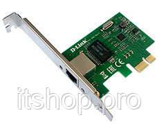 Адаптер сетевой PCI Express c 1 портом 10/100/1000Base-T D-Link DGE-560T, шт