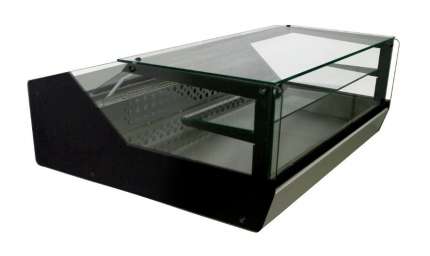 Холодильная витрина Полюс ВХС-1.0 Cube Арго XL ТЕХНО, кондитерская, 1000 мм, настольная