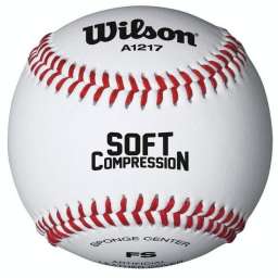 Мяч для бейсбола Wilson Soft Compression арт. WTA1217B