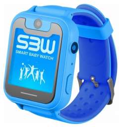 Часы Smart Baby Watch X голубые