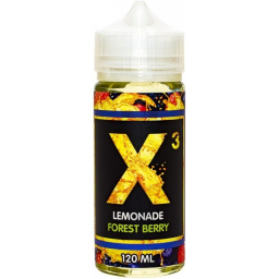 Жидкость для электронных сигарет X3 Lemonade Forest Berry, (3 мг), 120 мл
