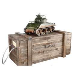 Радиоуправляемый танк Torro Sherman M4A3 1:16 2.4GHz -