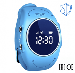 Часы Smart Baby Watch W8 голубые