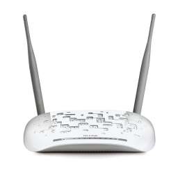 Модем TP-Link TD-W8961N <ADSL2/2+, 4x10/100, 300 Mbps, 802.1, 2.4GHz, WiFi