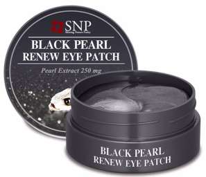Патчи SNP Black Pearl Renew Eye Patch с экстрактом черного жемчуга 60 шт