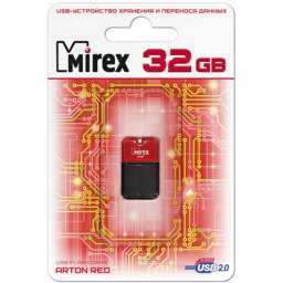 USB карта памяти 32ГБ Mirex Arton Red (13600-FMUART32)