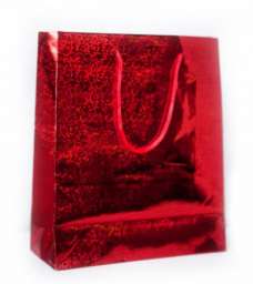 Пакет подарочный “Красный шик”