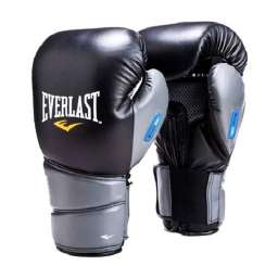 Перчатки боксерские Everlast Protex2 Gel 10 унций к/з черные