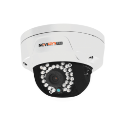 Камера видеонаблюдения IP купольная вандалозащищенная NOVIcam NC22VPR PRO уличная