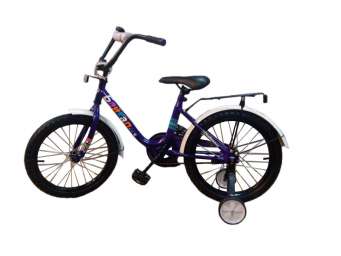Велосипед детский двухколесный Байкал-НСК А-1402 голубой