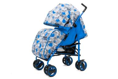 Прогулочная коляска Teddy Bear - SL-107-1 Цвет:
Синий (Листья)