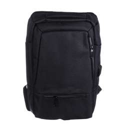 Рюкзак подростковый, 44x31x10см, 1 отд, 4 карм, полиэстер, спинка с эрг.элементами, темно-серый