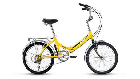 Городской велосипед FORWARD Arsenal 2.0 желтый 14” рама (2018)
