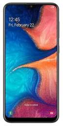 Смартфон Samsung A205 Galaxy A20 (2019) Duos (black) 32Gb