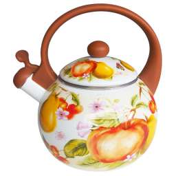 Чайник  2,5л со свистком ЕМ-25001⁄37 “Фруктовый сад”