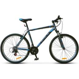 Велосипед горный Stels Navigator 500 V 26 (2017) рама 20” антрацитовый/синий