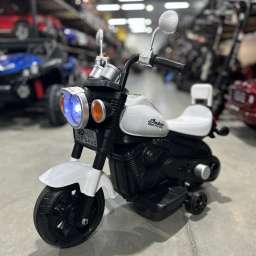 Детский мотоцикл QD-606 Белый