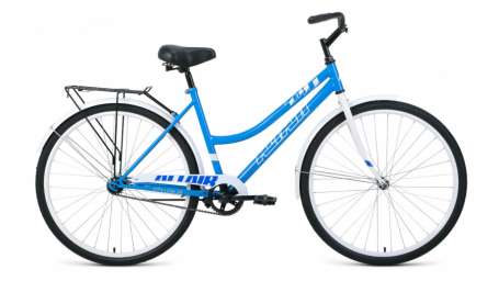Городской велосипед ALTAIR City low 28 синий/белый 19” рама (2020)