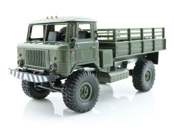 Радиоуправляемый грузовик ГАЗ-66 WPL 1:16 зеленый + акб 2.4G RTR -
