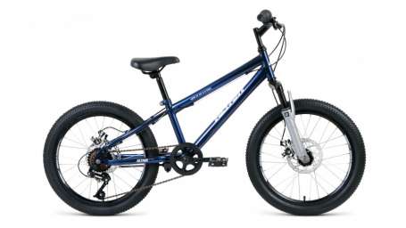 Велосипед ALTAIR MTB HT 20 2.0 Disc темно-синий/белый 10.5” рама
