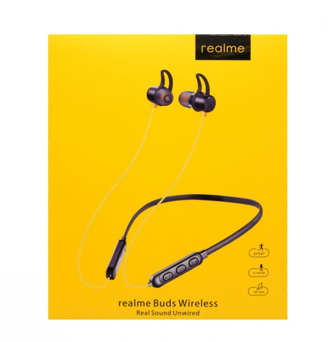 Спортивные наушники Bluetooth Realme R1499 (черный)