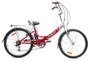 Складной городской велосипед Байкал - 24
(АВТ2412) Цвет: Красный