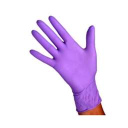 Перчатки нитриловые фиолетовые