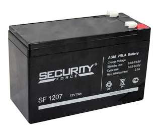 Security Force 7,0 Ач 12в аккумулятор для эхолотов