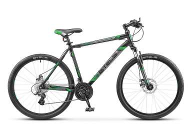 Горный велосипед (26 дюймов) Stels - Navigator 500
MD 26” V020 (2017) Р-р = 18; Цвет: Черный / Зелен