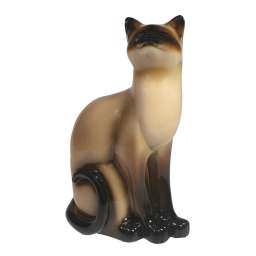 Фигура декоративная Кошка сиамская L12W9H20