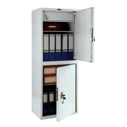 Шкаф металлический для документов  “SL-125/2Т”, 1252х460х340 мм, 31 кг, 2 отделения, сварной