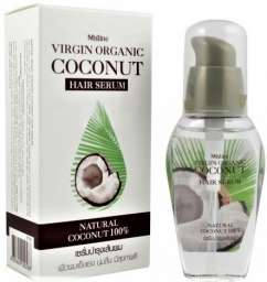 Сыворотка д/волос с Кератином и Коллагеном «Кокосовая» MISTINE (Mistine Virgin Organic Coconut Serum