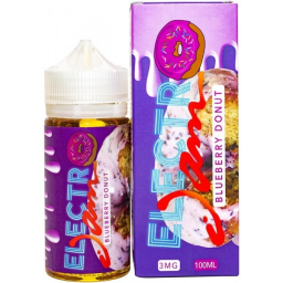 Жидкость для электронных сигарет Electro Jam Blueberry Donut (3мг), 100мл