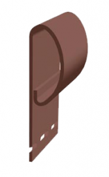 Финишный профиль Docke (Деке) 3050 мм, цвет шоколад