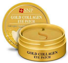 Патчи SNP Gold Collagen Eye Patch с Золотом и Коллагеном 60 шт