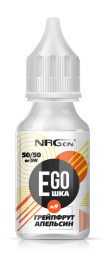 Жидкость для электронных сигарет NRGon EGOшка №9 Грейфрут+Апельсин (6мг), 30мл