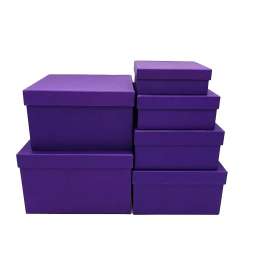 Набор коробок 6в1 “Фиолетовая”