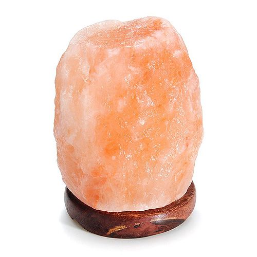 Соляная лампа “Скала” из гималайской соли (5-7 кг) с диммером