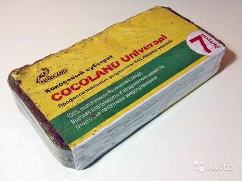 Кокосовые брикеты Cocoland 650 гр,24 шт/кор