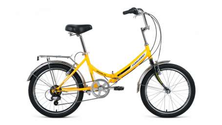Городской велосипед FORWARD Arsenal 20 2.0 14” рама желтый (2019)