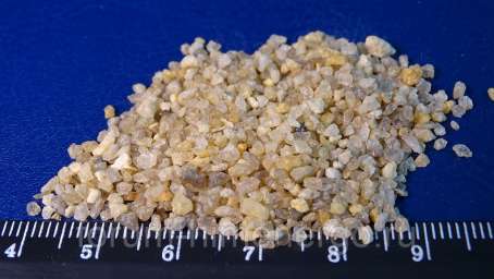 Песок кварцевый для фильтров 0,8-2,0 мм меш. 50 кг