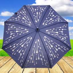 Зонт женский полуавтомат “Эстетика” цвет микс, 8 спиц, d-120см, длина в слож. виде 83см (меняет цвет